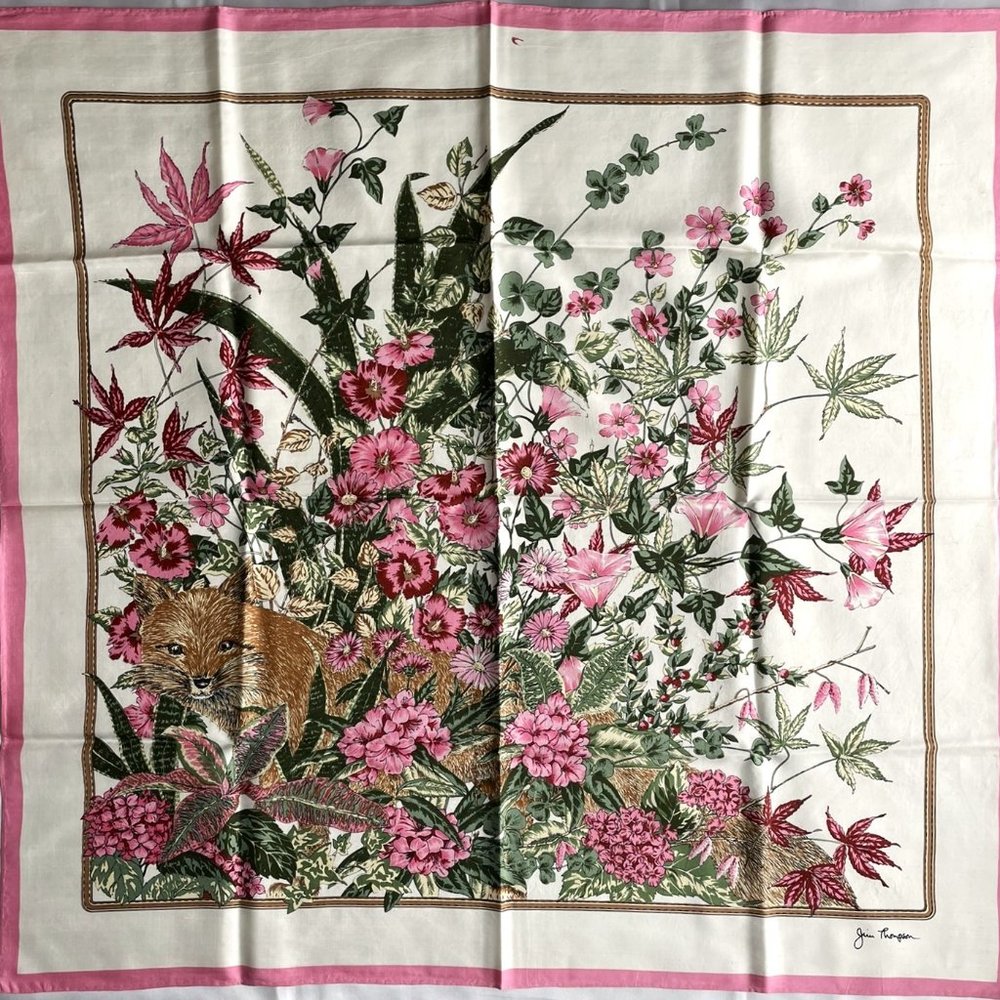 Jim Thompson silk scarf